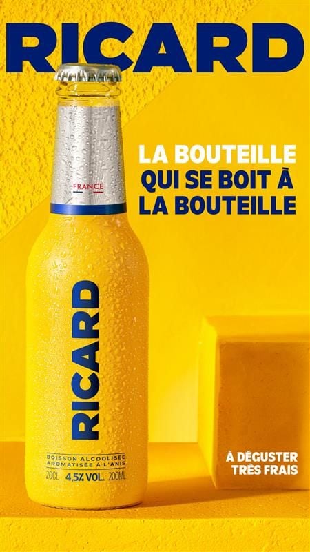 Edition limitée Ricard : la bouteille qui se boit à la bouteille