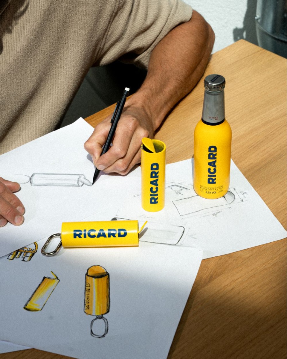 Décapsuleur Ricard Bouteille 4,5% créé par Mickaël Koska | Ricard